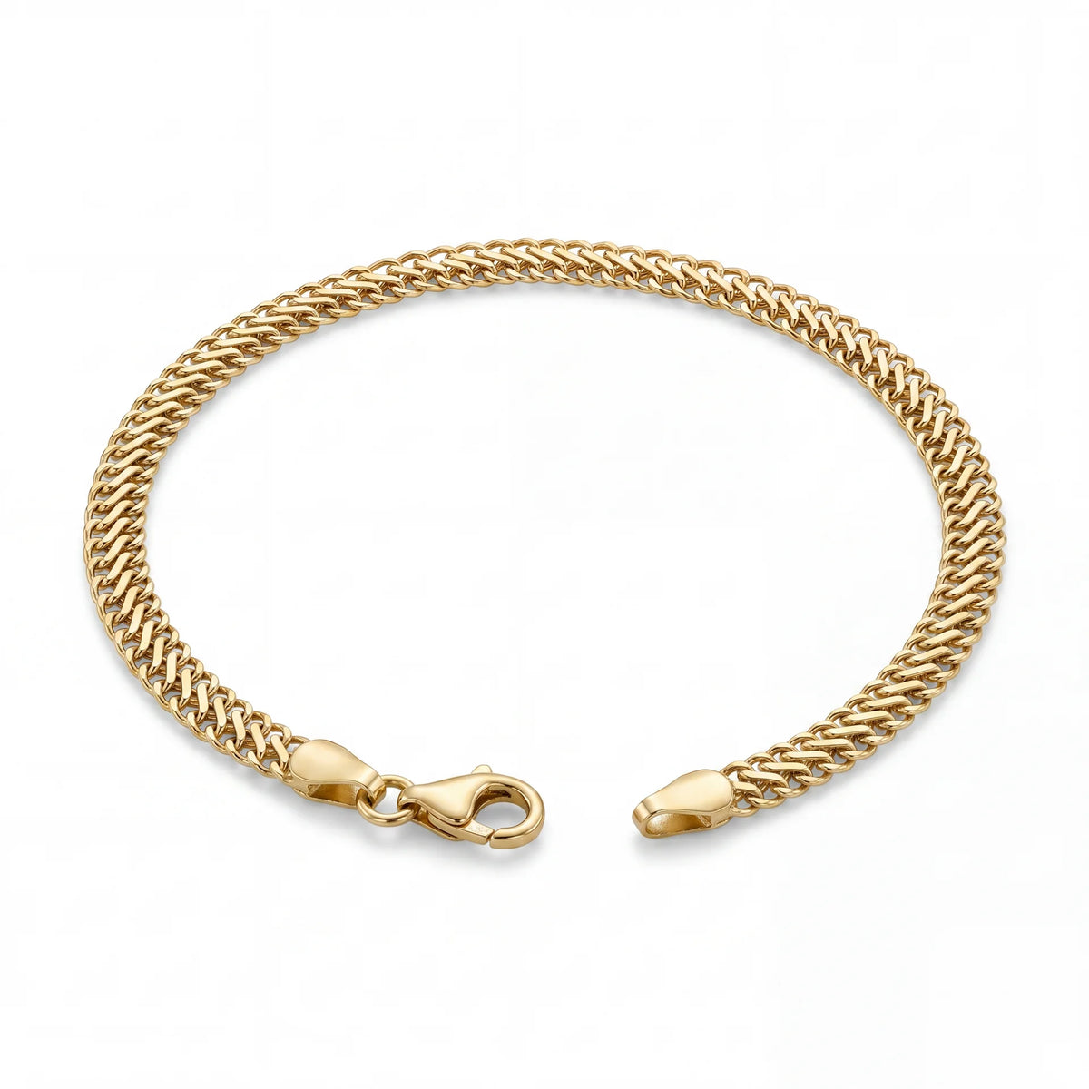 GOLD FATHER - 4 MM 18K YELLOW GOLD BRACELET – 7 INCH