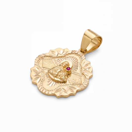 SHOP GOLD FATHER 10K YELLOW GOLD RELIGIOUS PENDANT ONLINE