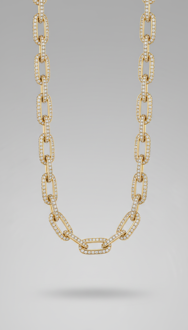 Signature Gold Link Necklace