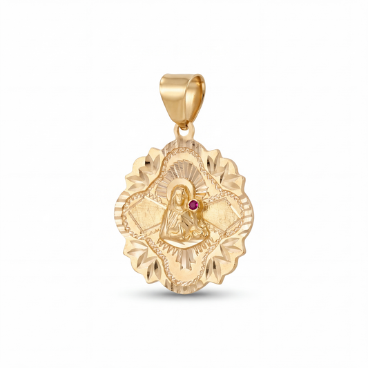 SHOP GOLD FATHER 10K YELLOW GOLD RELIGIOUS PENDANT ONLINE