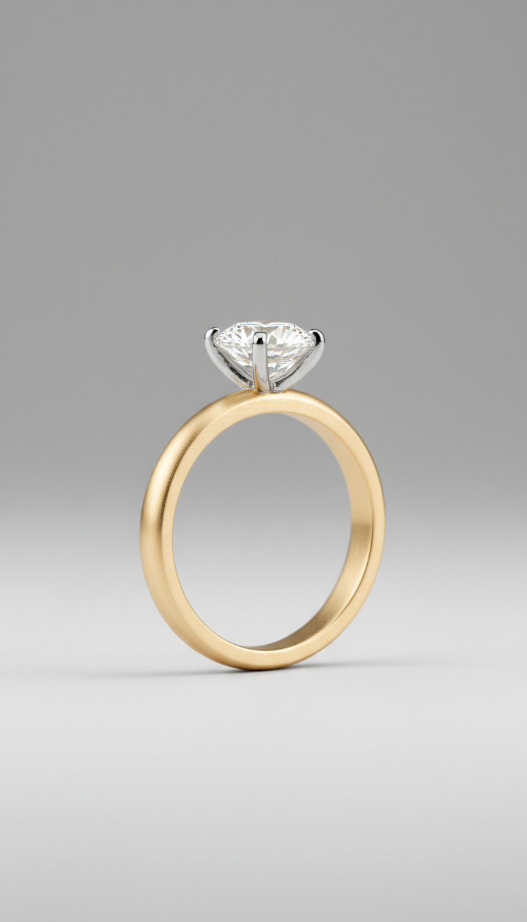 Classic Diamond Solitaire Ring